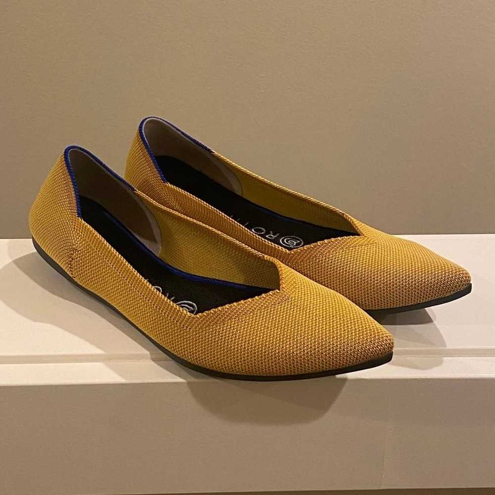 Mustard Yellow Womens Rothy’s Shoes - image 2