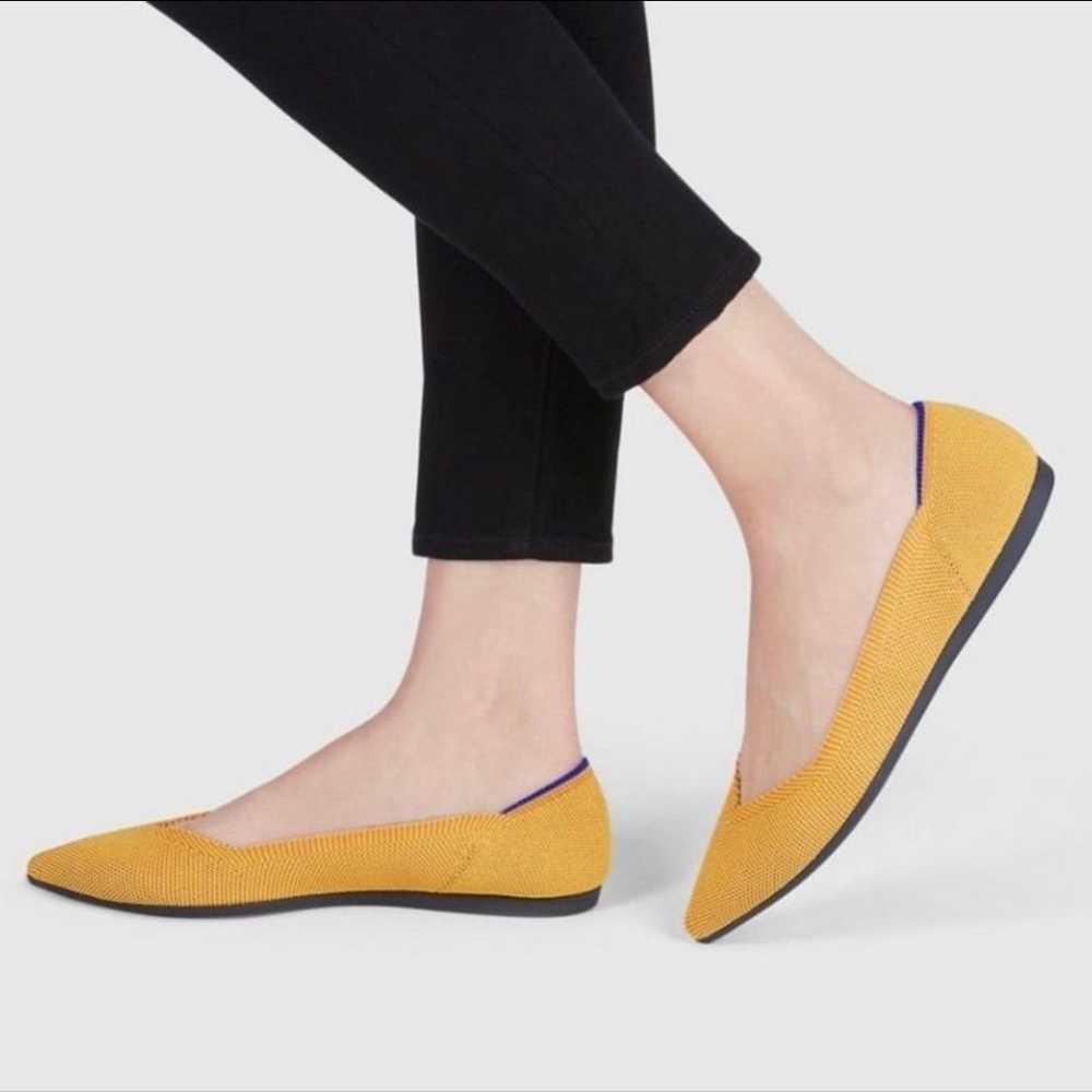 Mustard Yellow Womens Rothy’s Shoes - image 4