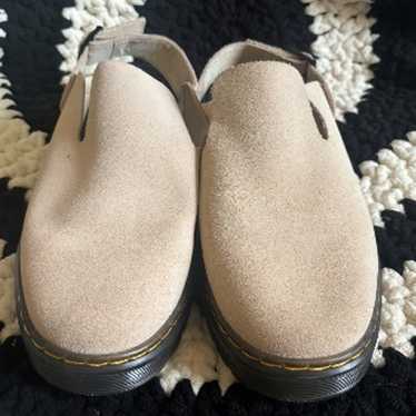 Dr. Martens Beige Carlson Mules