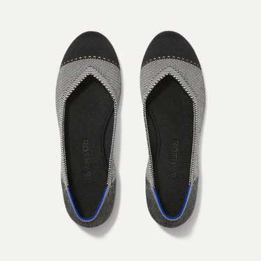 Rothys The Flat Grey Mist Captoe