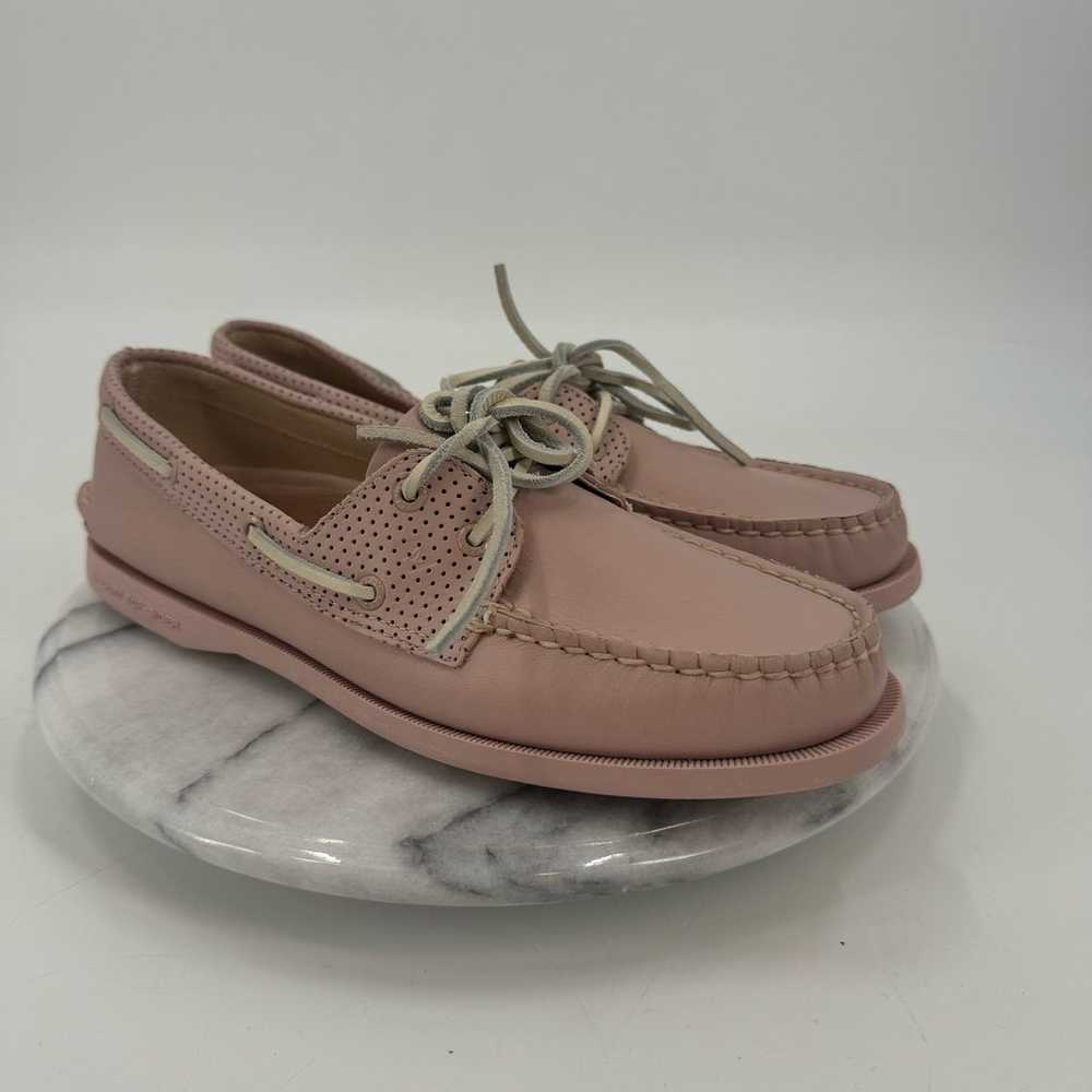 NWOT Sperry Rose A/O 2 eye leather loafers - image 1