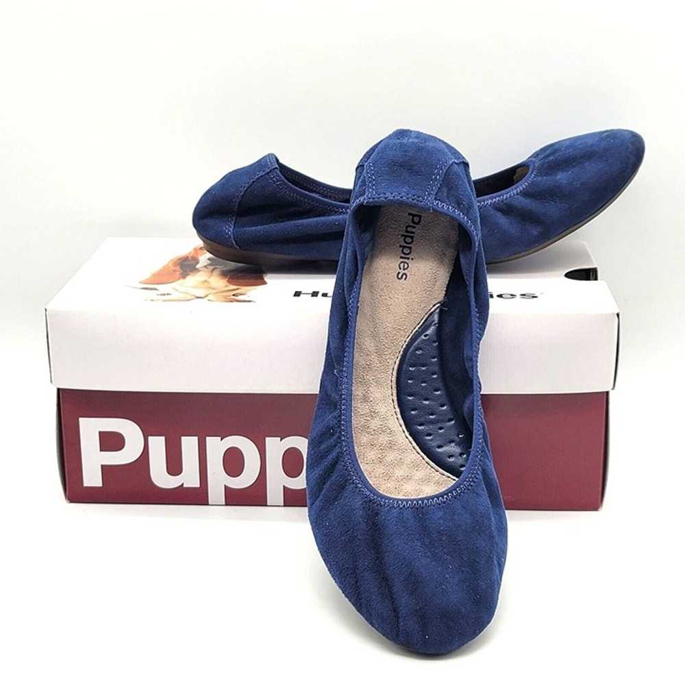 Hush Puppies Women's Chaste Ballet Navy/Marine Su… - image 1