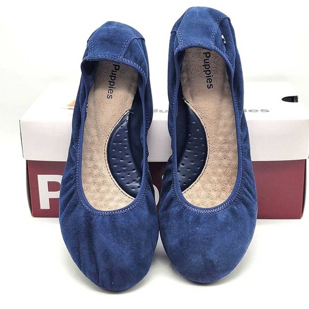 Hush Puppies Women's Chaste Ballet Navy/Marine Su… - image 2