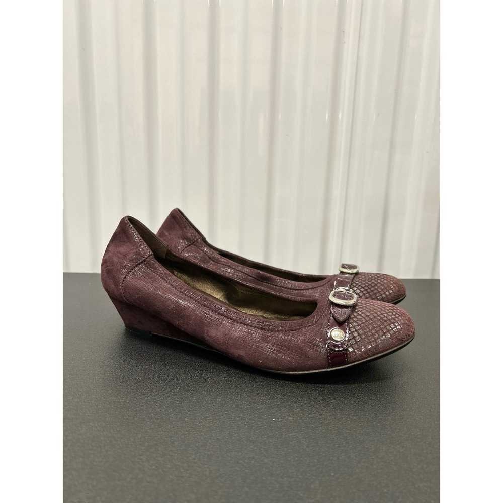 AGL Attilio Giusti Leombruni Monika Leather Wedge… - image 2