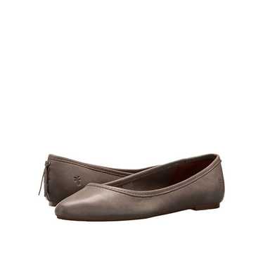 Frye Regina Taupe Pointy Ballet Flats