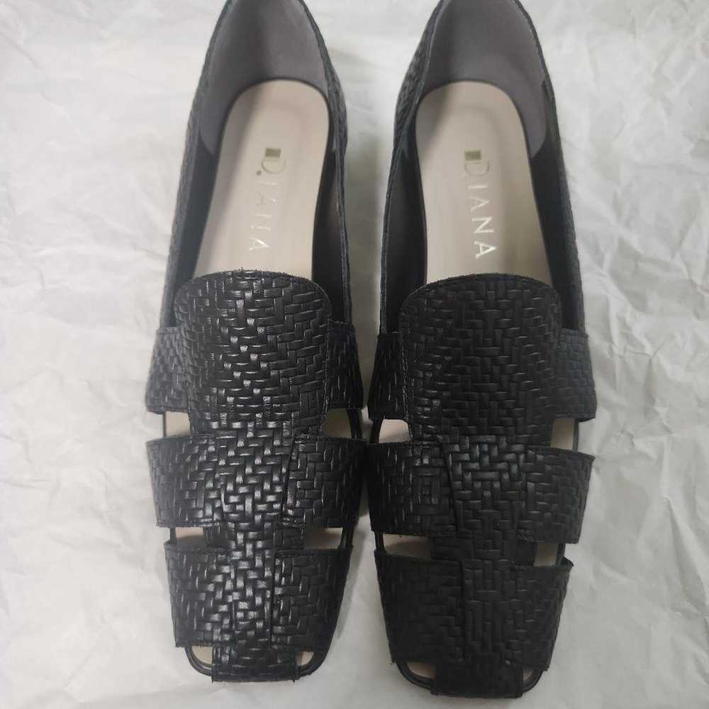 "Price reduction" [Diana Shoes] Black/Mesh Slip-o… - image 1