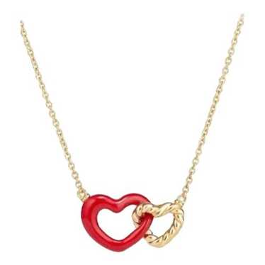 David Yurman Yellow gold necklace - image 1