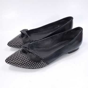 Sandro Pointed Toe Casual Slip On Ballet Flat Wome