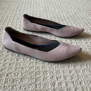 Rothy’s The Point Slip On Light Pink Ballet Flat … - image 1