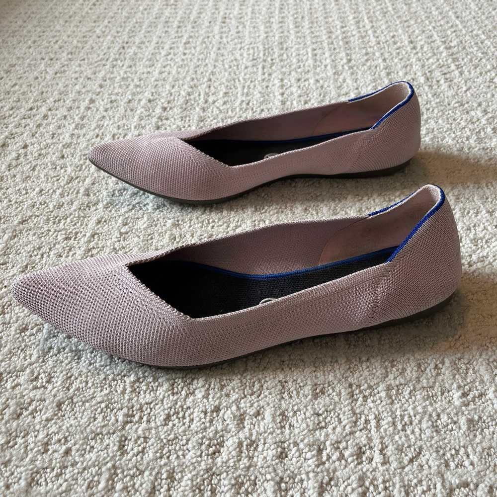 Rothy’s The Point Slip On Light Pink Ballet Flat … - image 2