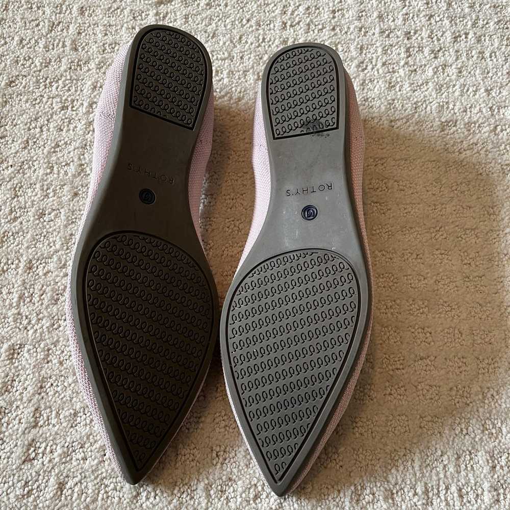 Rothy’s The Point Slip On Light Pink Ballet Flat … - image 4