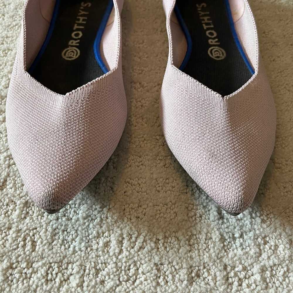 Rothy’s The Point Slip On Light Pink Ballet Flat … - image 6