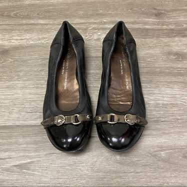 AGL Flats Patent Leather Cap Toe 6.5