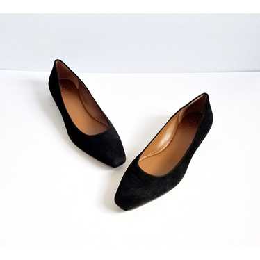 AQUATALIA Marcella Black Suede Flats UK 8 US 10 E… - image 1