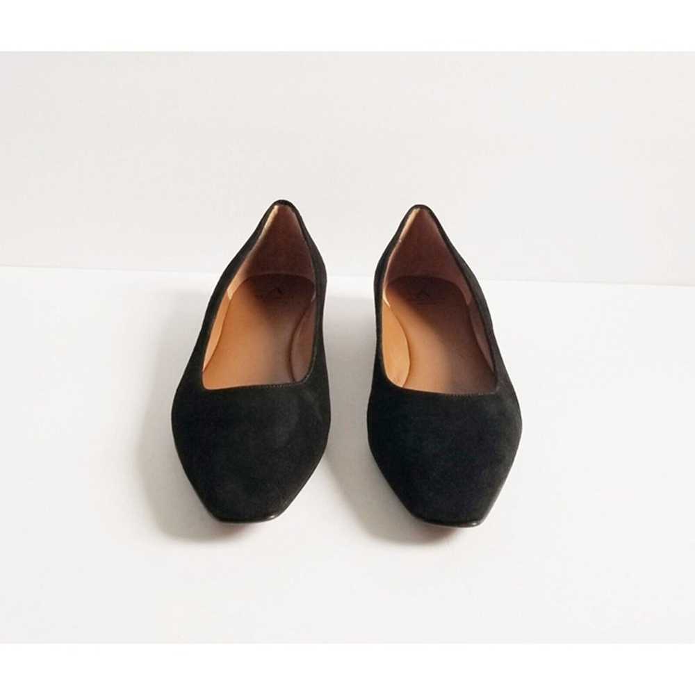 AQUATALIA Marcella Black Suede Flats UK 8 US 10 E… - image 6