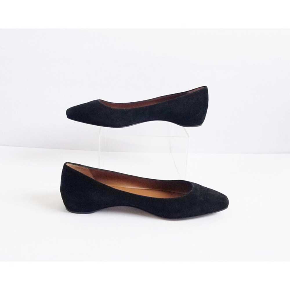 AQUATALIA Marcella Black Suede Flats UK 8 US 10 E… - image 7