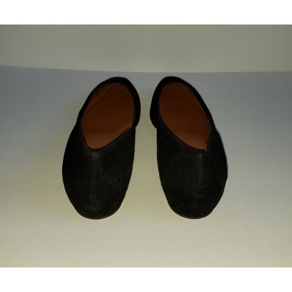 AQUATALIA Marcella Black Suede Flats UK 8 US 10 E… - image 8