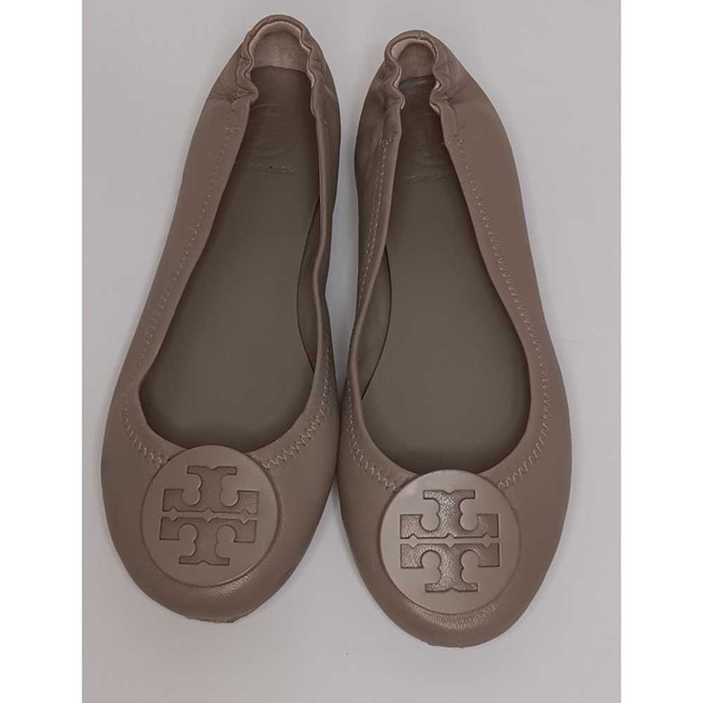 Tory Burch 6.5 Minnie Travel Leather Goan Sand Ba… - image 1