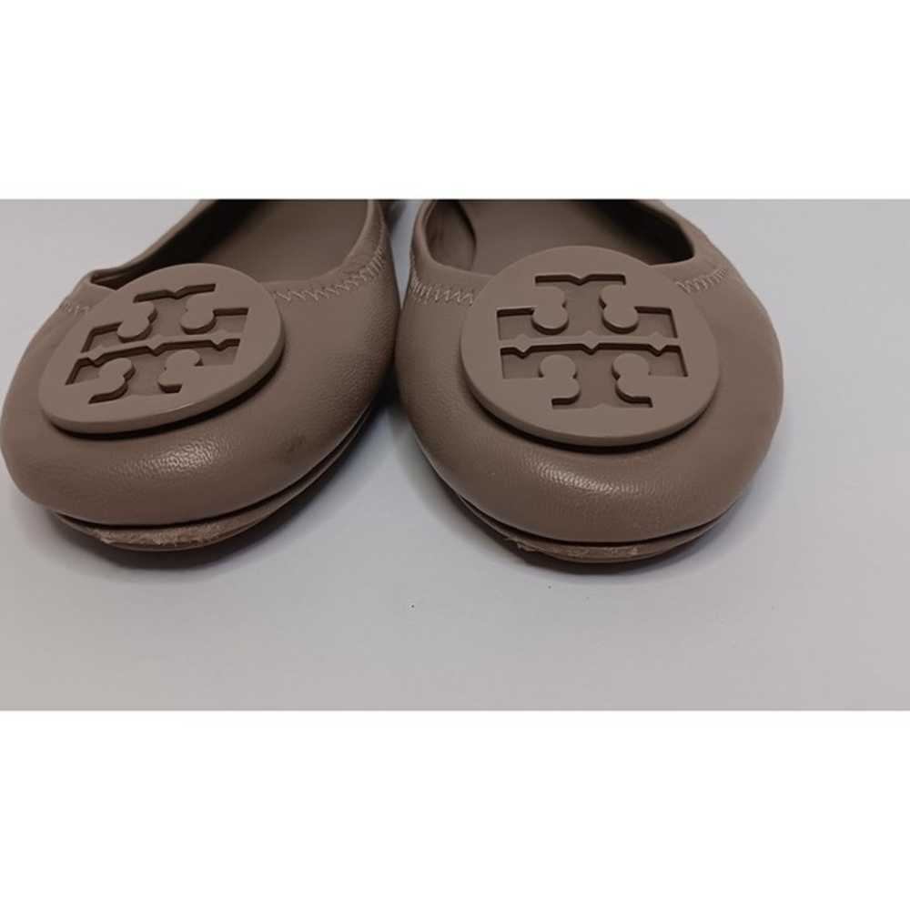 Tory Burch 6.5 Minnie Travel Leather Goan Sand Ba… - image 2