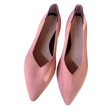 Rothys Pointy toe Flats pink size 10