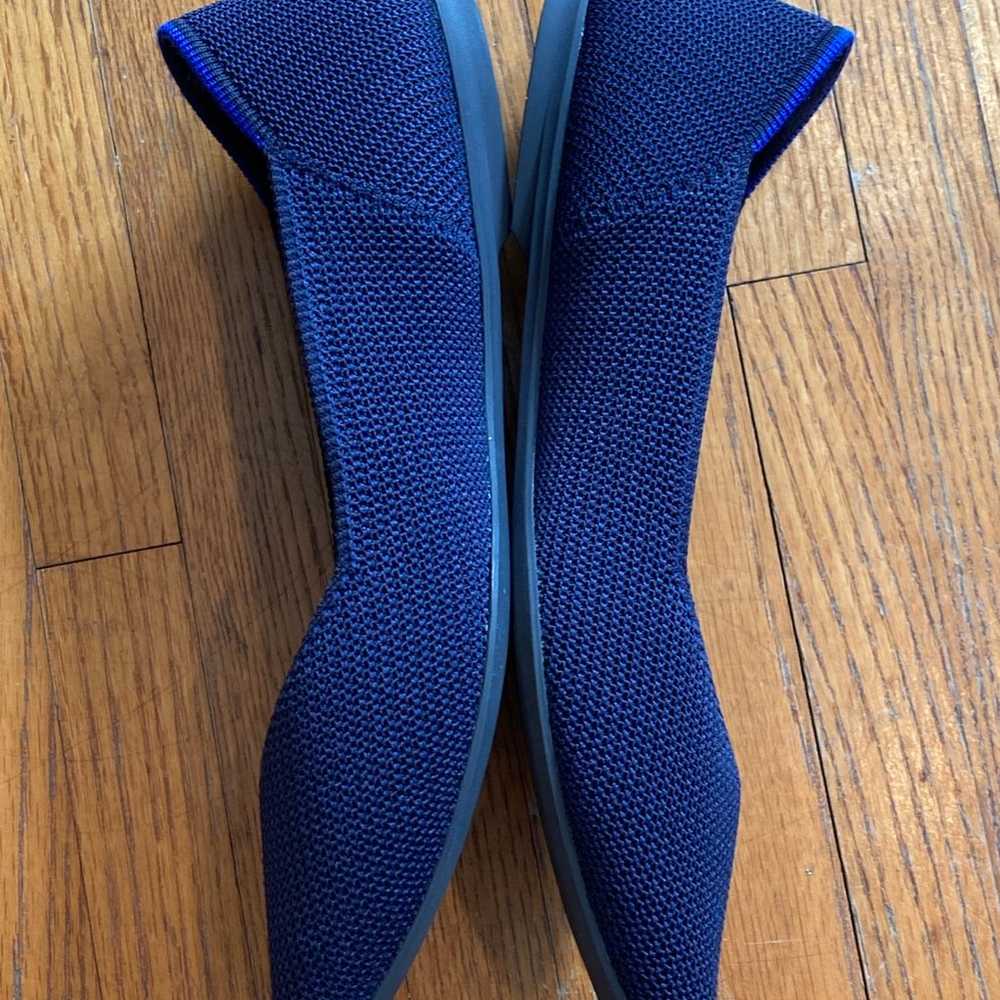 Rothy’s The Point Pointed Toe Flats In Blue Size … - image 6