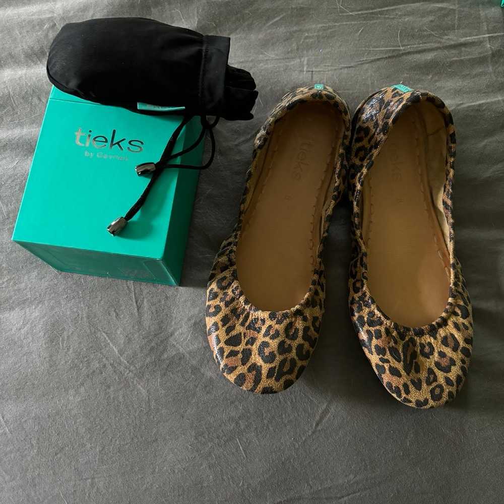 Tieks Leopard Print Flats - image 1