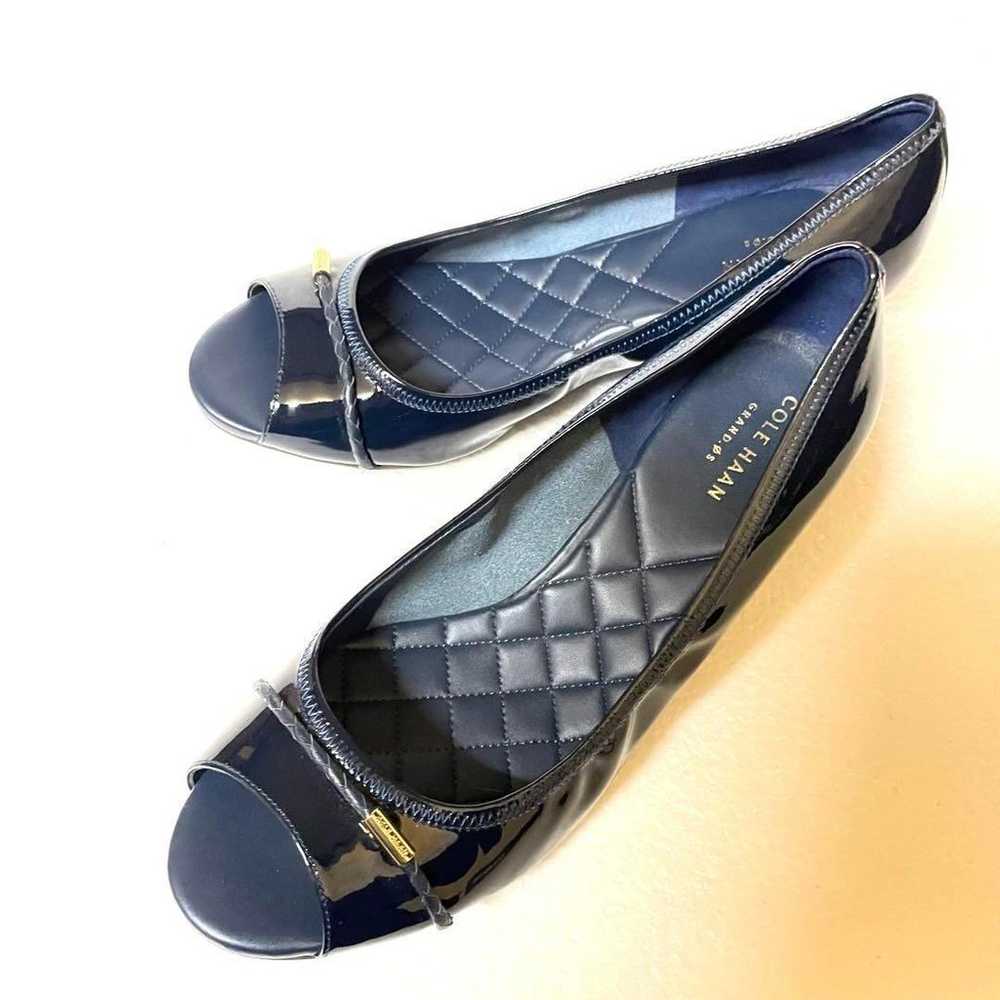 【Exquisite item】COLE HAAN sandals pumps navy blue - image 10