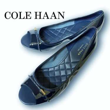 【Exquisite item】COLE HAAN sandals pumps navy blue - image 1