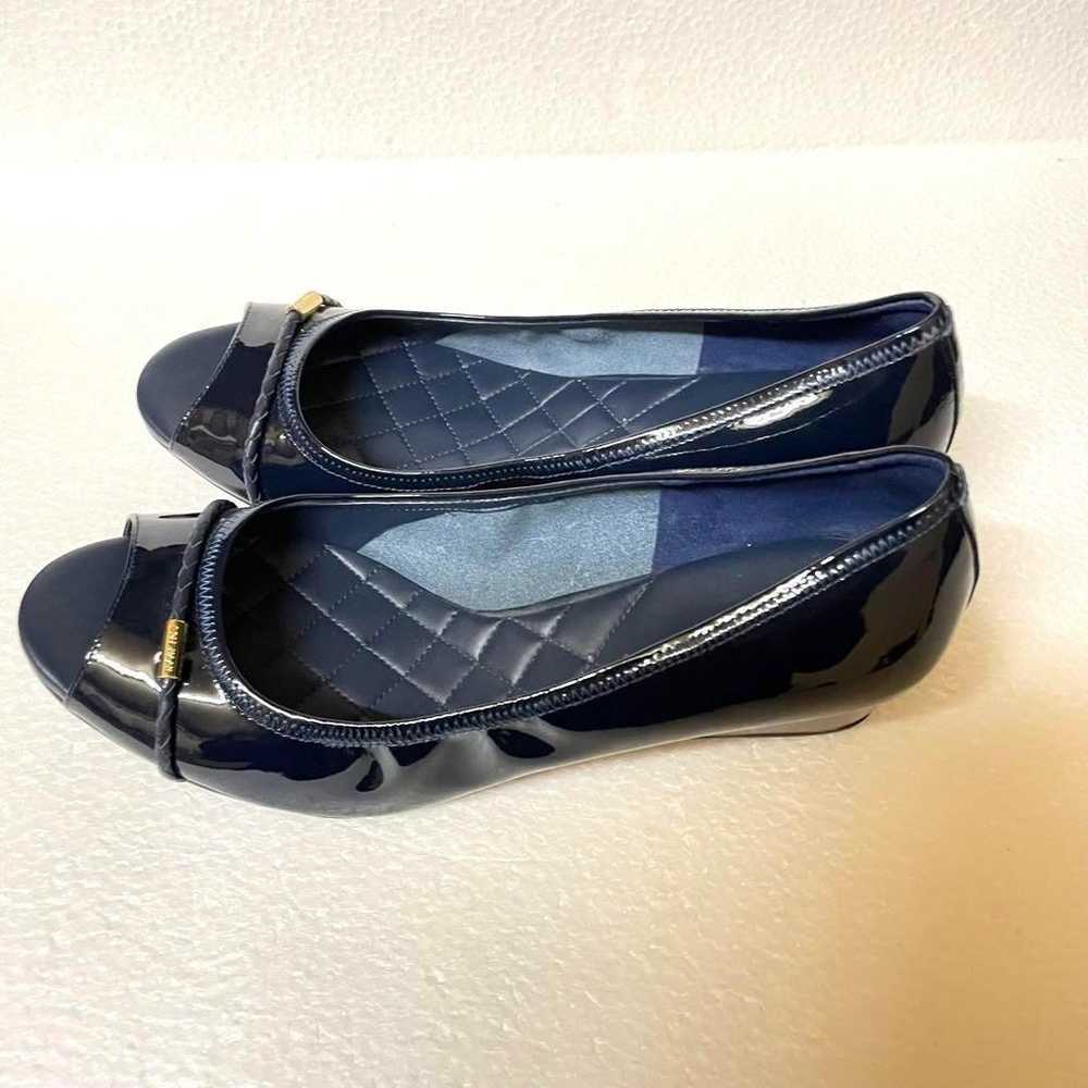 【Exquisite item】COLE HAAN sandals pumps navy blue - image 2