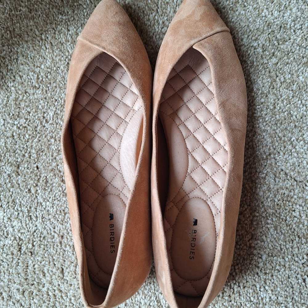 NWOT Birdies Goldfinch Suede Flats. Tan. Womens s… - image 4