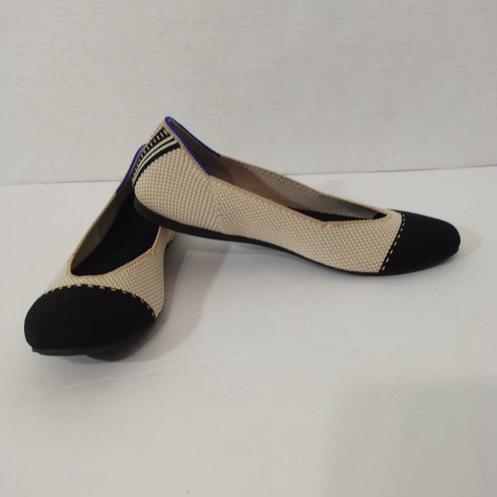 Womens Rothys The Square In Tuxedo Ballet Flats S… - image 2