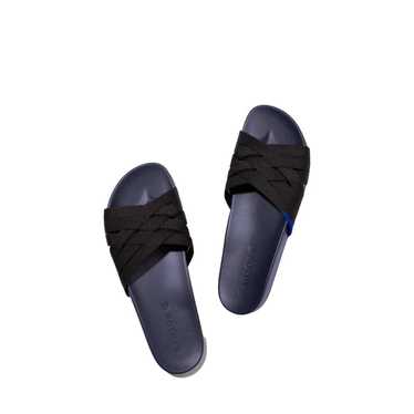 Rothy's Navy Blue & Black The Slide Night Sky Sand