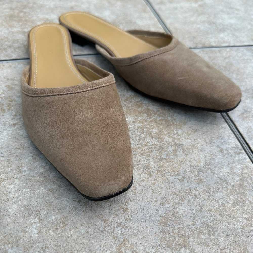 Jack Erwin "Paz"  Suede Mule Slip On Sandals - image 9