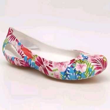 CROCS Kadee Vera Bradley Floral Ballerina Limited 