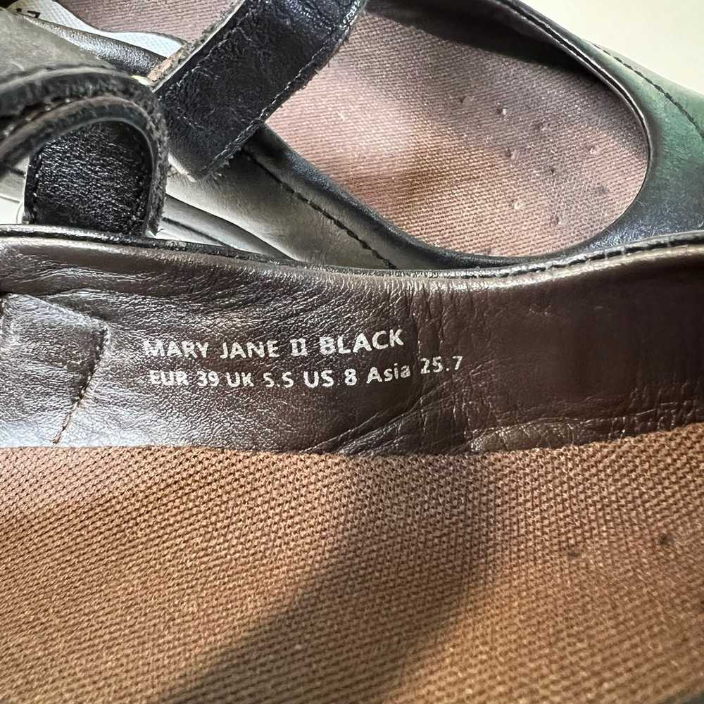 JOYA Ortholite Black Leather Flat Mary Jane Women… - image 8