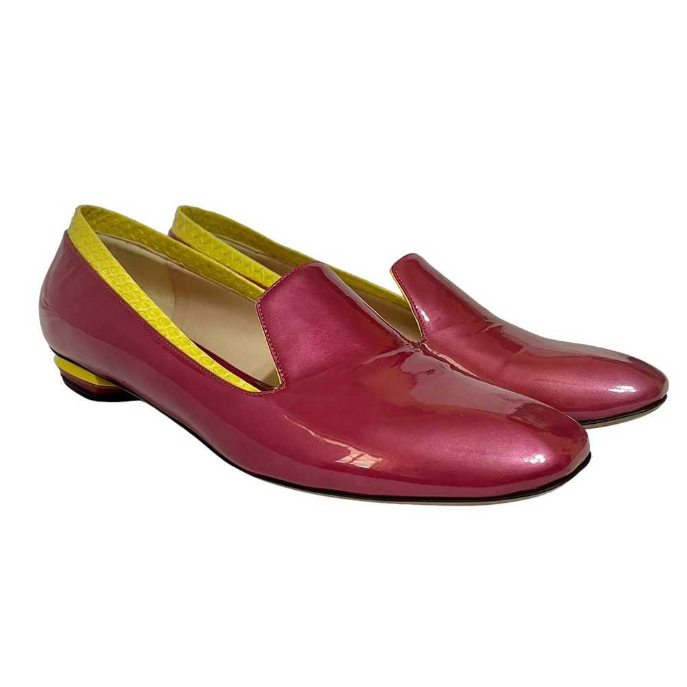 Nicholas Kirkwood Patent Leather Snake Trim Smoki… - image 11