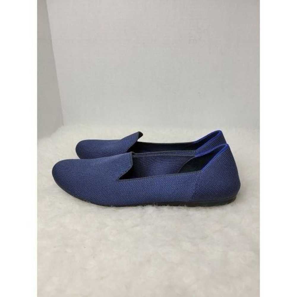 Rothy's The Loafer Classic Navy Knit Fabric Slip … - image 3