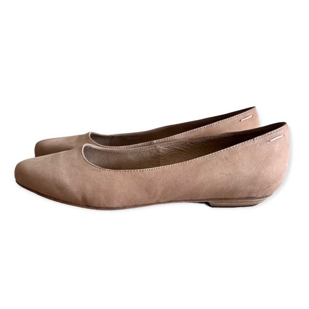 Eileen Fisher Jil Easy Nubuck Ballet Flats Size 8… - image 2