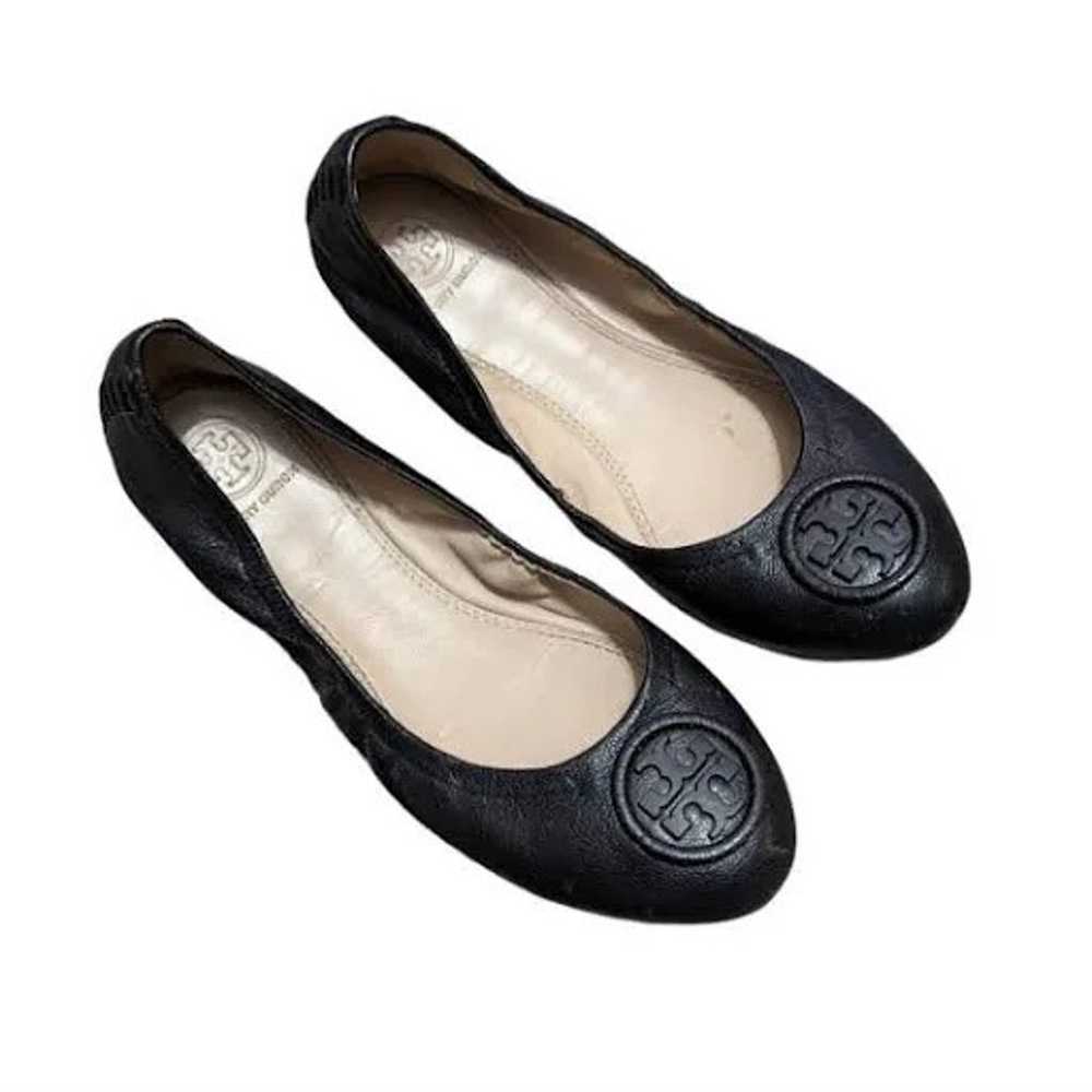 Tory Burch Allie Elasticized Slip On Ballet Flat … - image 1