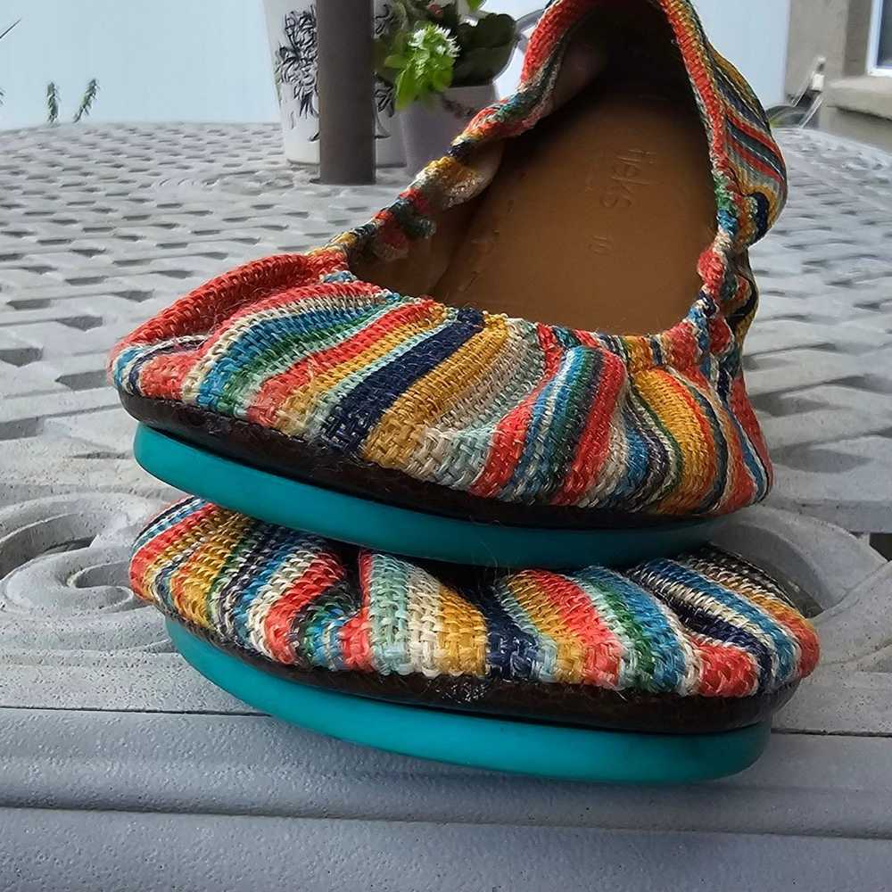 Tieks Sunset Stripe Flats - image 3