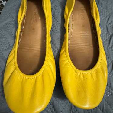 Tieks Mustard Yellow Ballet outlets Flats 8 Foldable Spring Summer