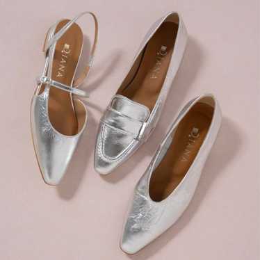 Brand new item: DIANA metallic loafers flat pumps