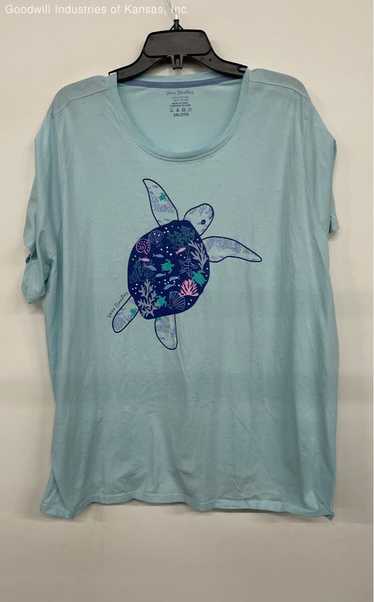 Vera Bradley Blue Turtle T-shirt - Size 3XL