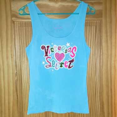 Victoria's Secret PINK Bling Y2K Tank Top Tank Top - image 1