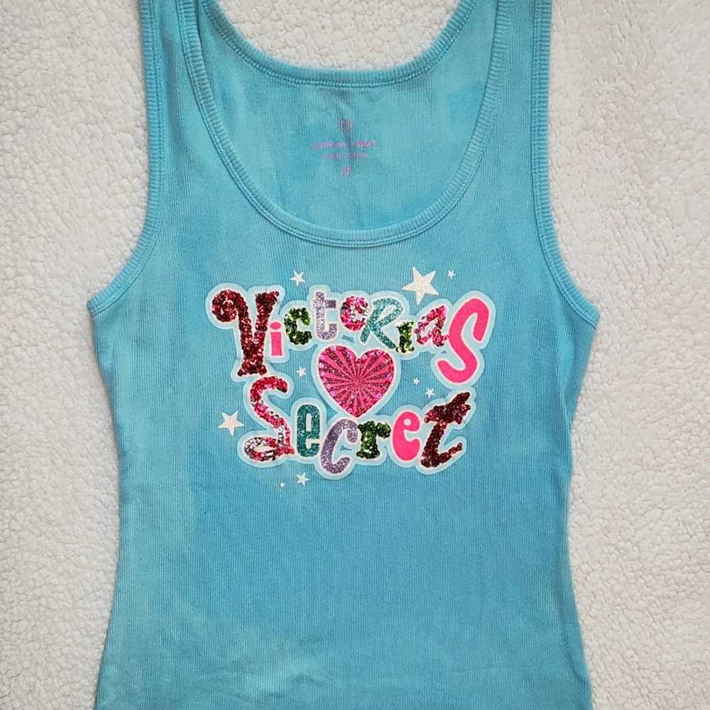 Victoria's Secret PINK Bling Y2K Tank Top Tank Top - image 2