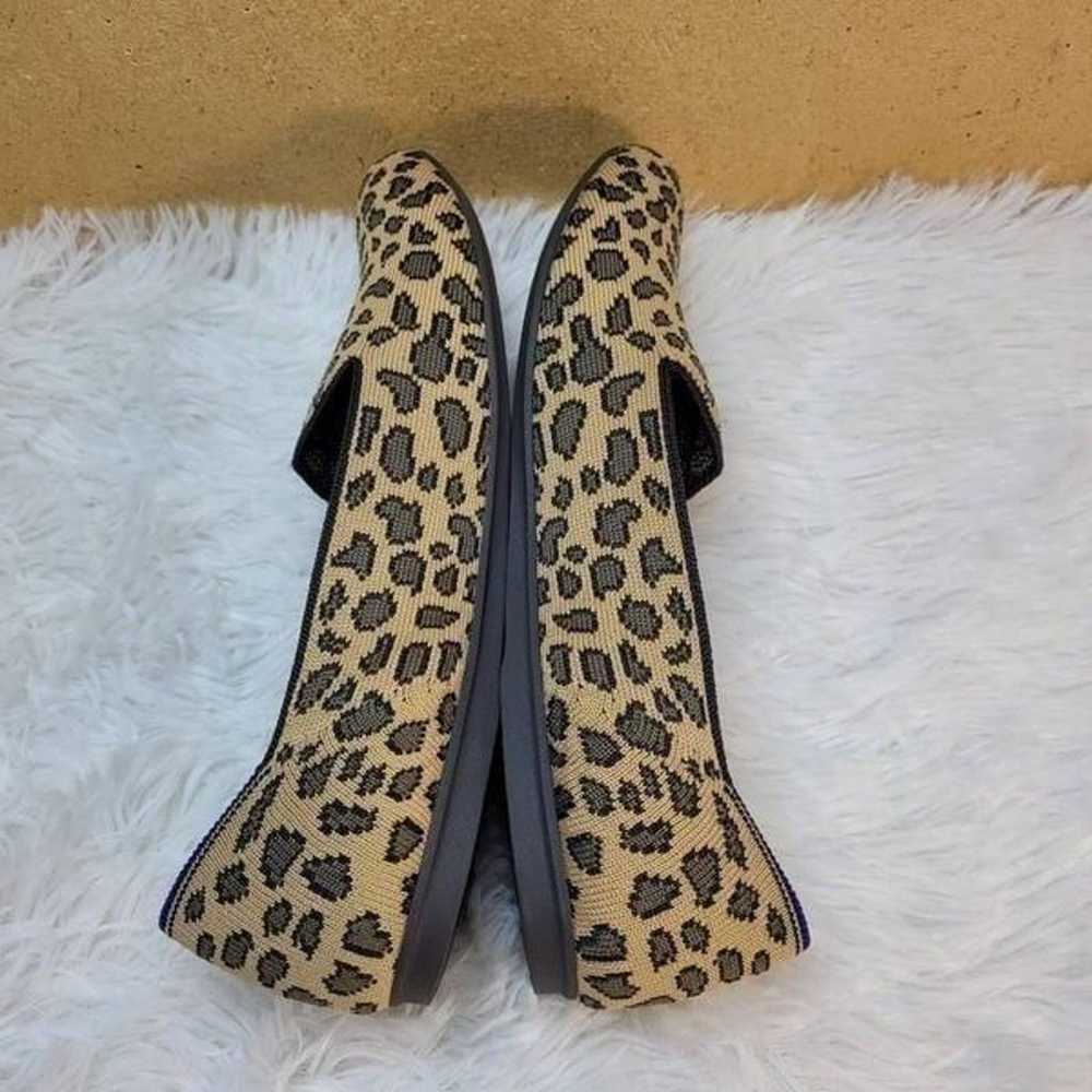 Rothy's The Loafer” Mocha Spot Leopard Print Loaf… - image 10