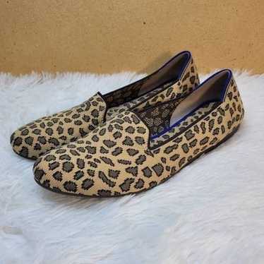 Rothy's The Loafer” Mocha Spot Leopard Print Loaf… - image 1