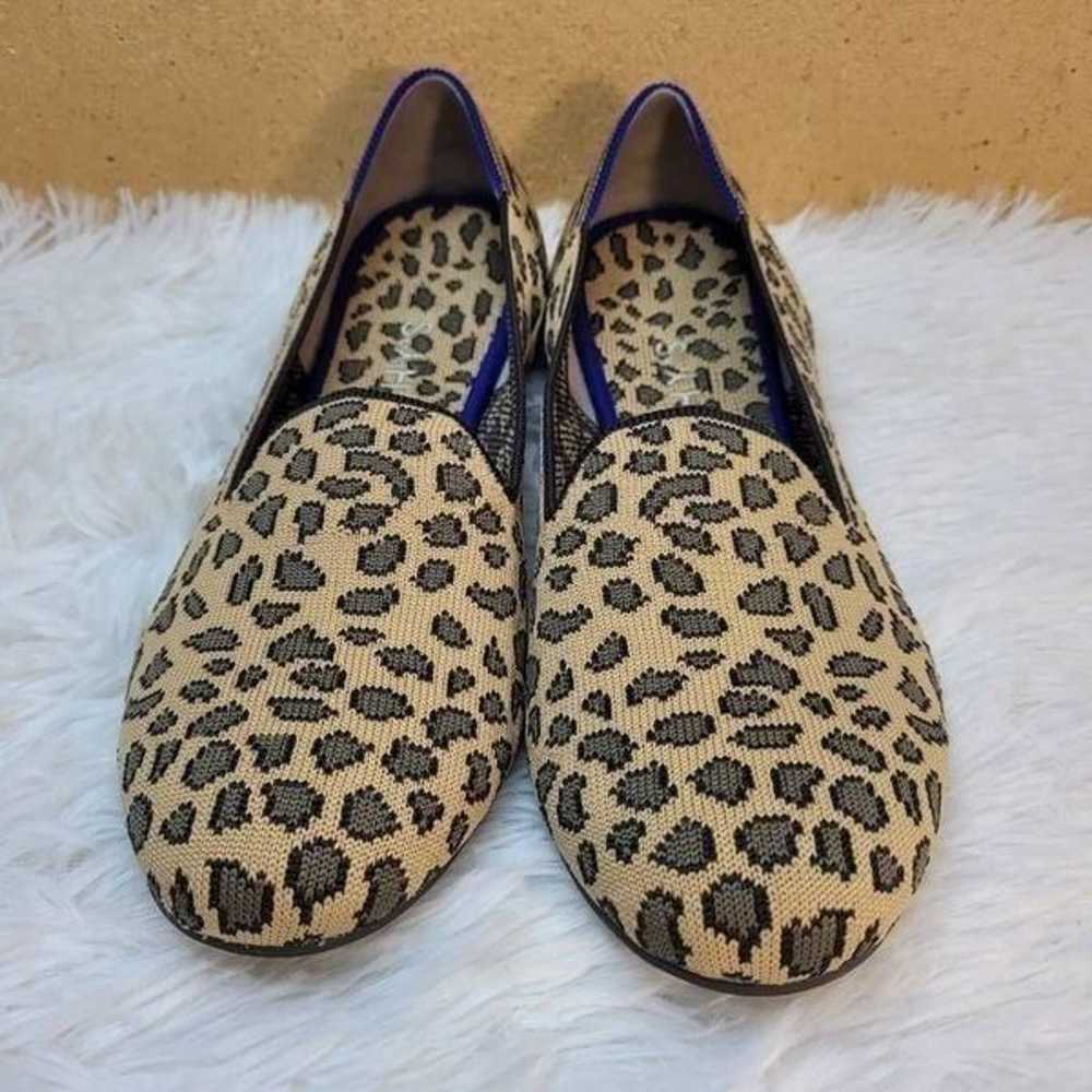 Rothy's The Loafer” Mocha Spot Leopard Print Loaf… - image 2