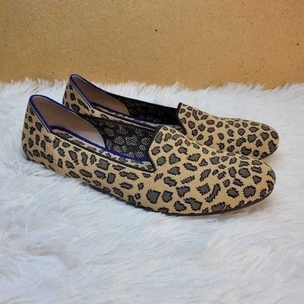 Rothy's The Loafer” Mocha Spot Leopard Print Loaf… - image 3