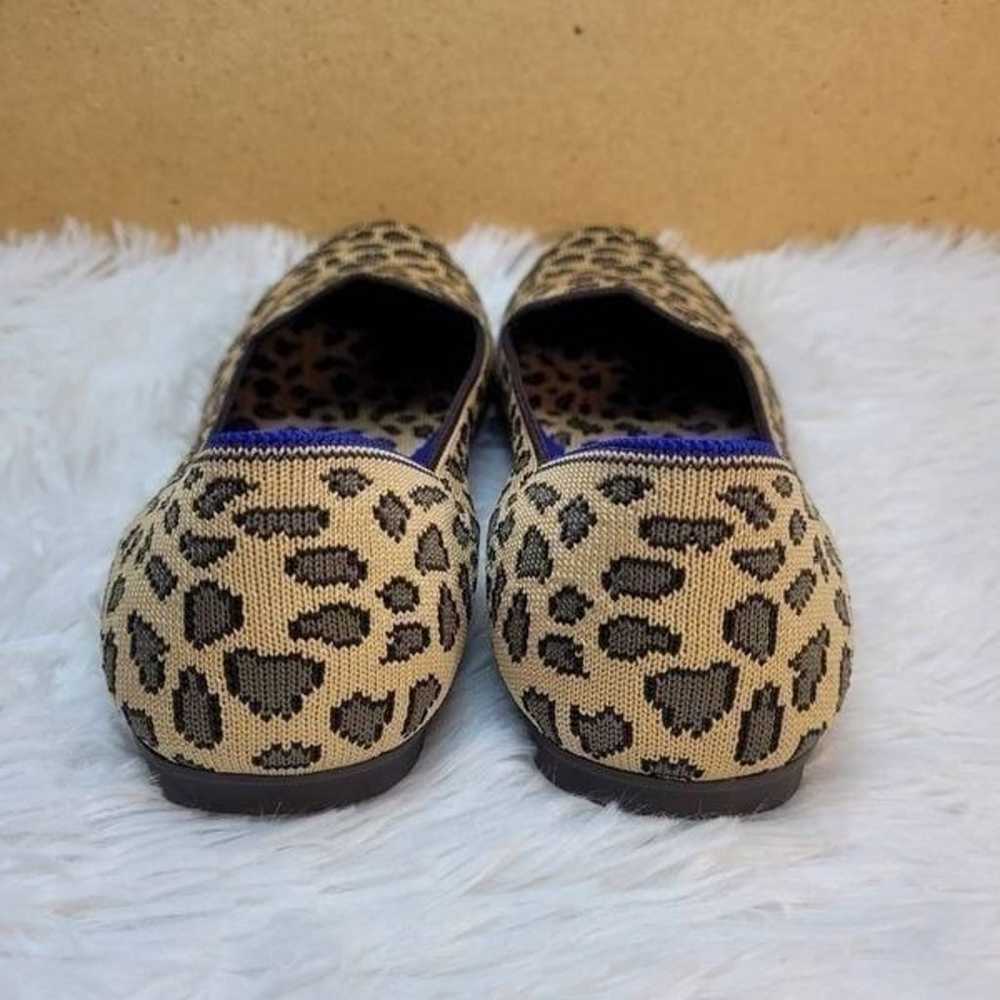 Rothy's The Loafer” Mocha Spot Leopard Print Loaf… - image 4